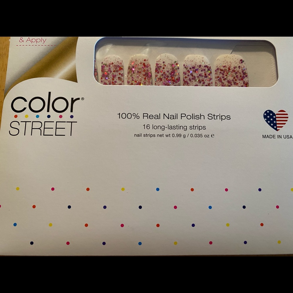 Cannes fetti color street nails